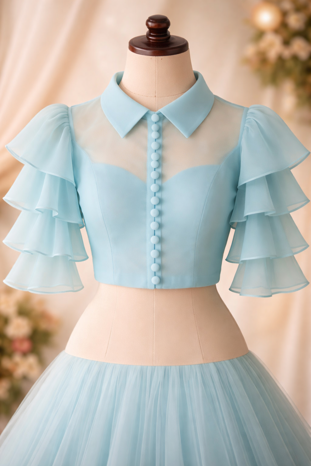 Modern cut blouse - silai training center Greater Noida student work