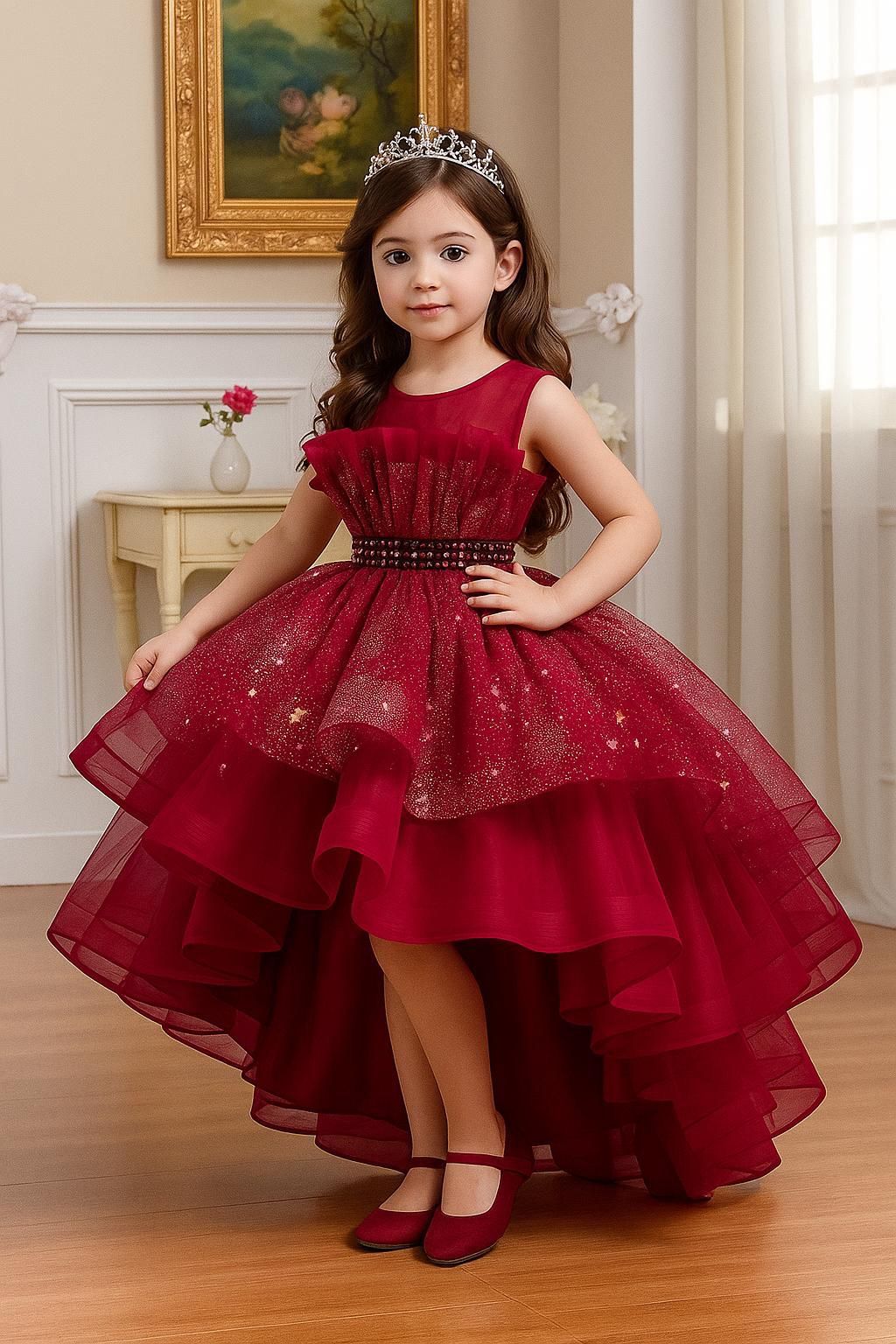 Kids wear by student at silai training center in Greater Noida